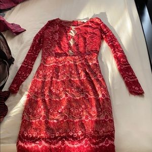Red dress great condition